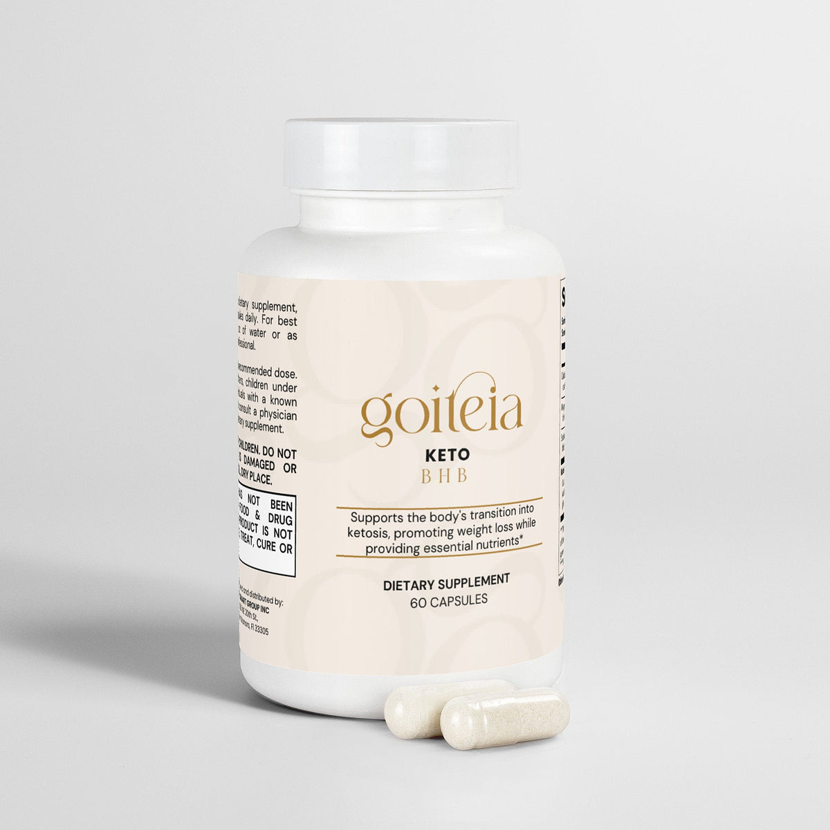 Goiteia Keto BHB 60 Caps - Osadia Concept Store