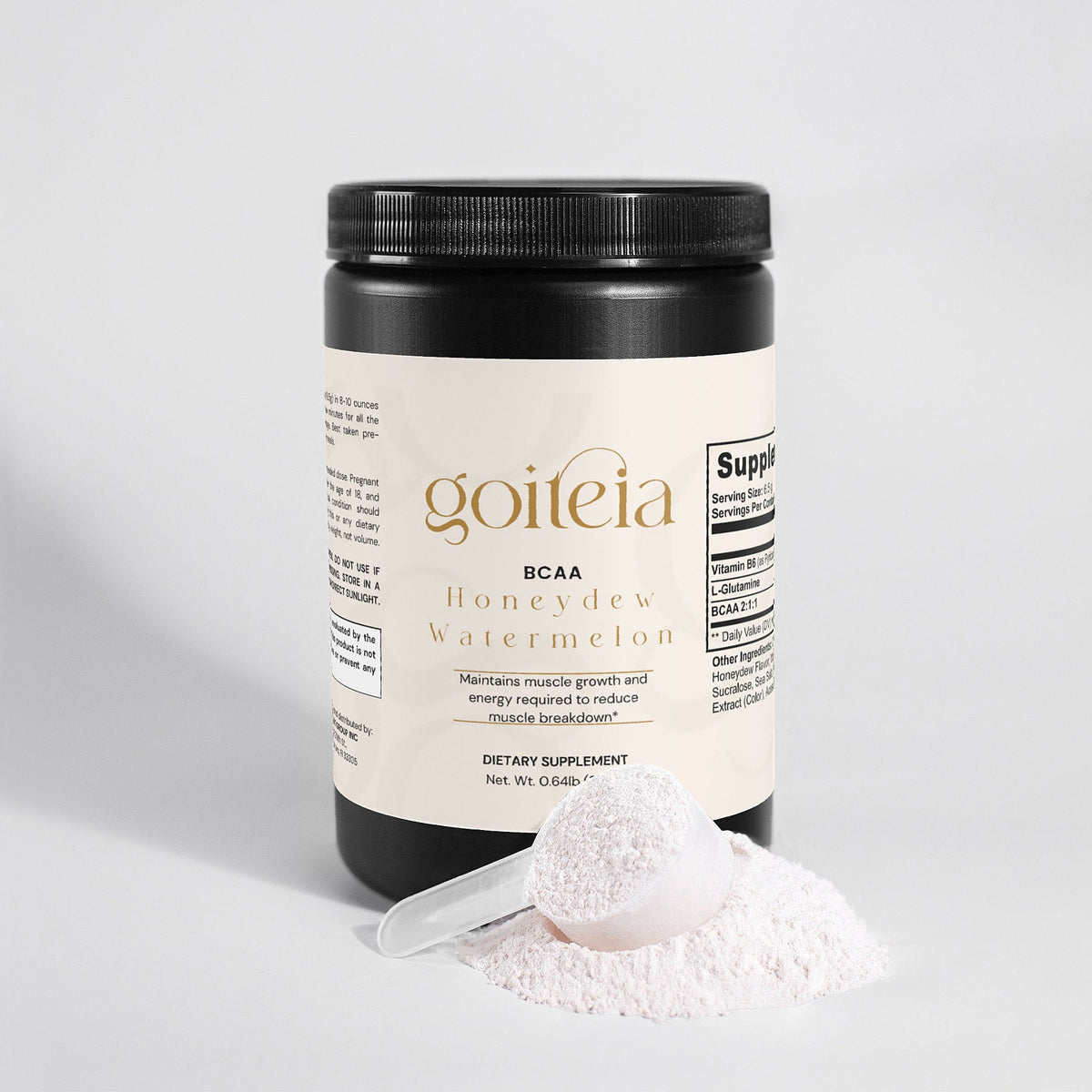 Goiteia BCAA Post Workout Powder (Honeydew/Watermelon) 0.64lb (292g) - Osadia Concept Store