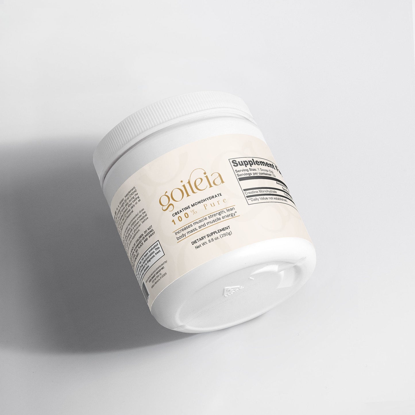 Goiteia Creatine Monohydrate 8.8 Oz (250g) - Osadia Concept Store