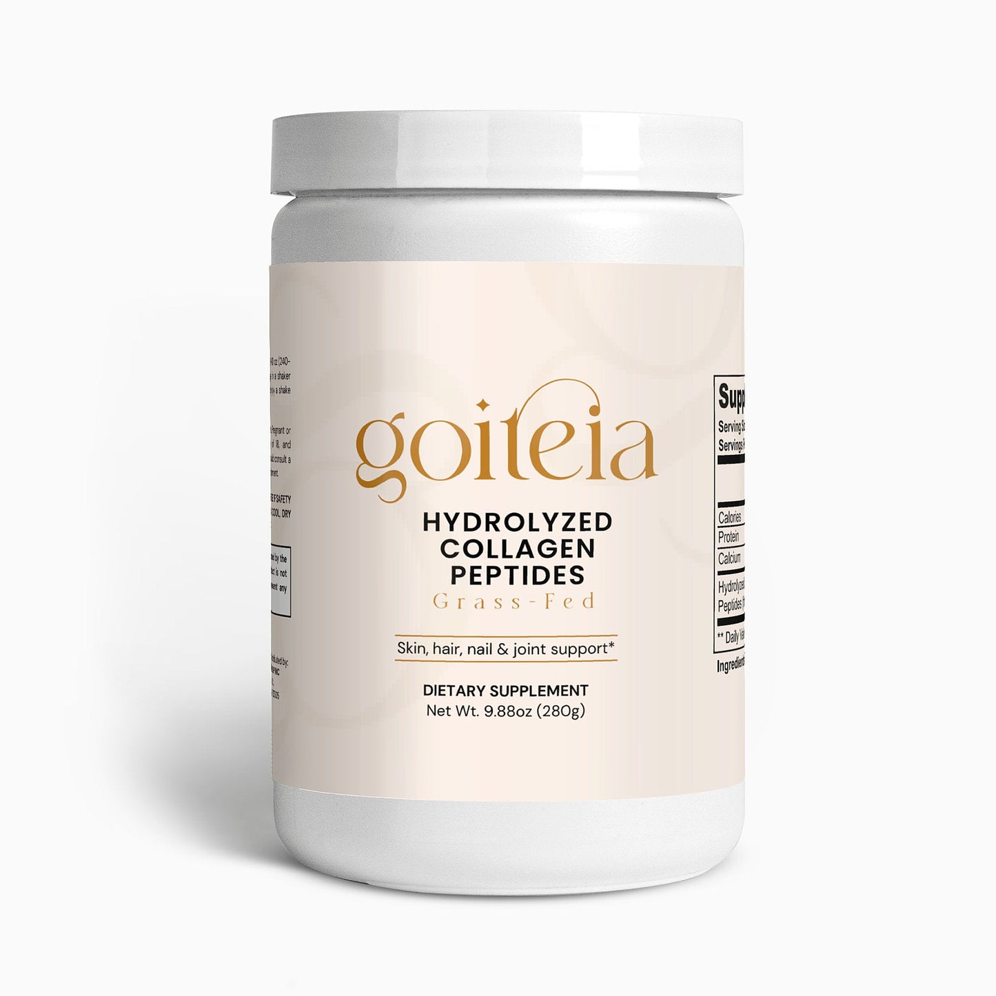 Goiteia Grass-Fed Hydrolyzed Collagen Peptides  9.88 Oz (280g) - Osadia Concept Store