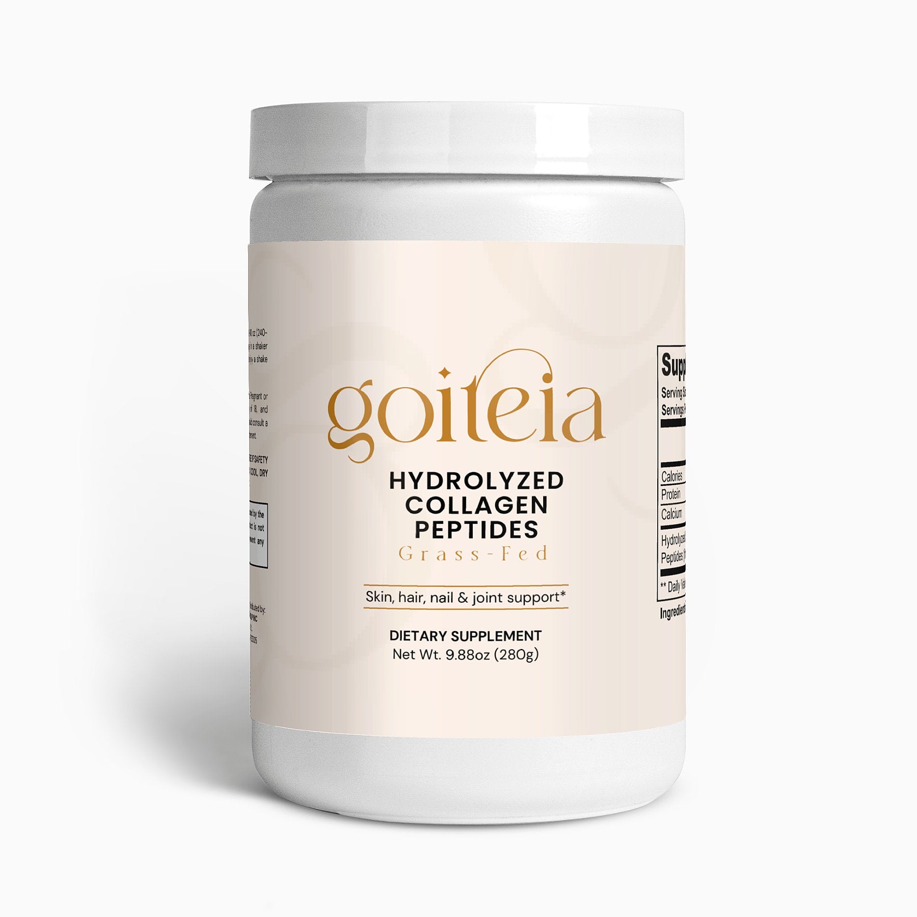 Goiteia Grass-Fed Hydrolyzed Collagen Peptides  9.88 Oz (280g) - Osadia Concept Store
