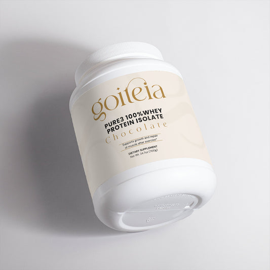 Goiteia Pure3 100% Whey Protein Isolate (Chocolate) 24.7oz (700g) - Osadia Concept Store