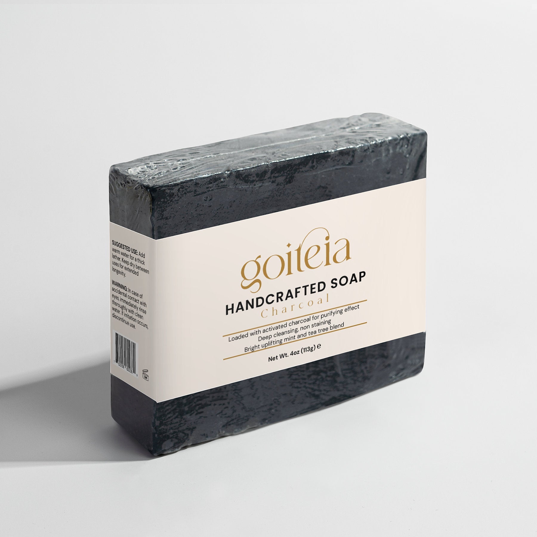 Goiteia Charcoal Soap 4 oz (113g) - Osadia Concept Store