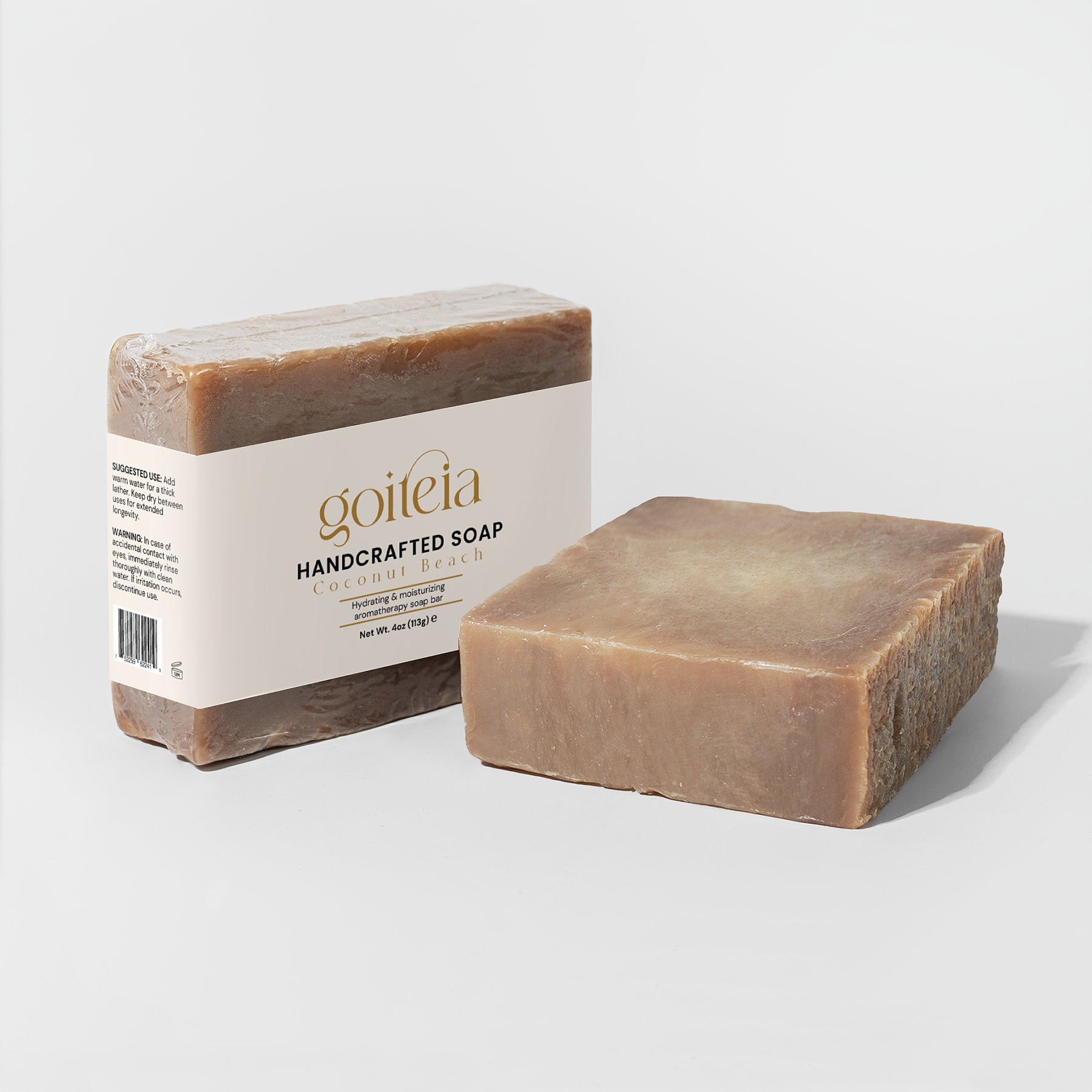 Goiteia Coconut Beach Soap 4 oz (113g) - Osadia Concept Store