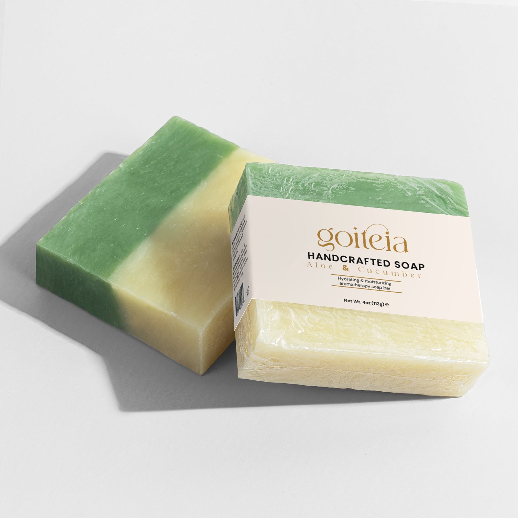 Goiteia Aloe & Cool Cucumber Soap  4 oz (113g) - Osadia Concept Store