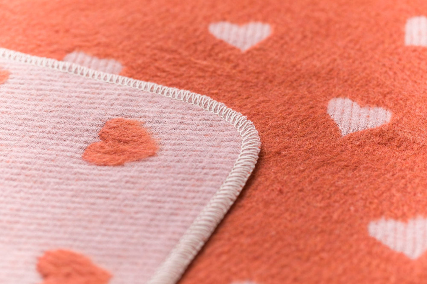 CARLA Baby Blanket "Hearts Allover"