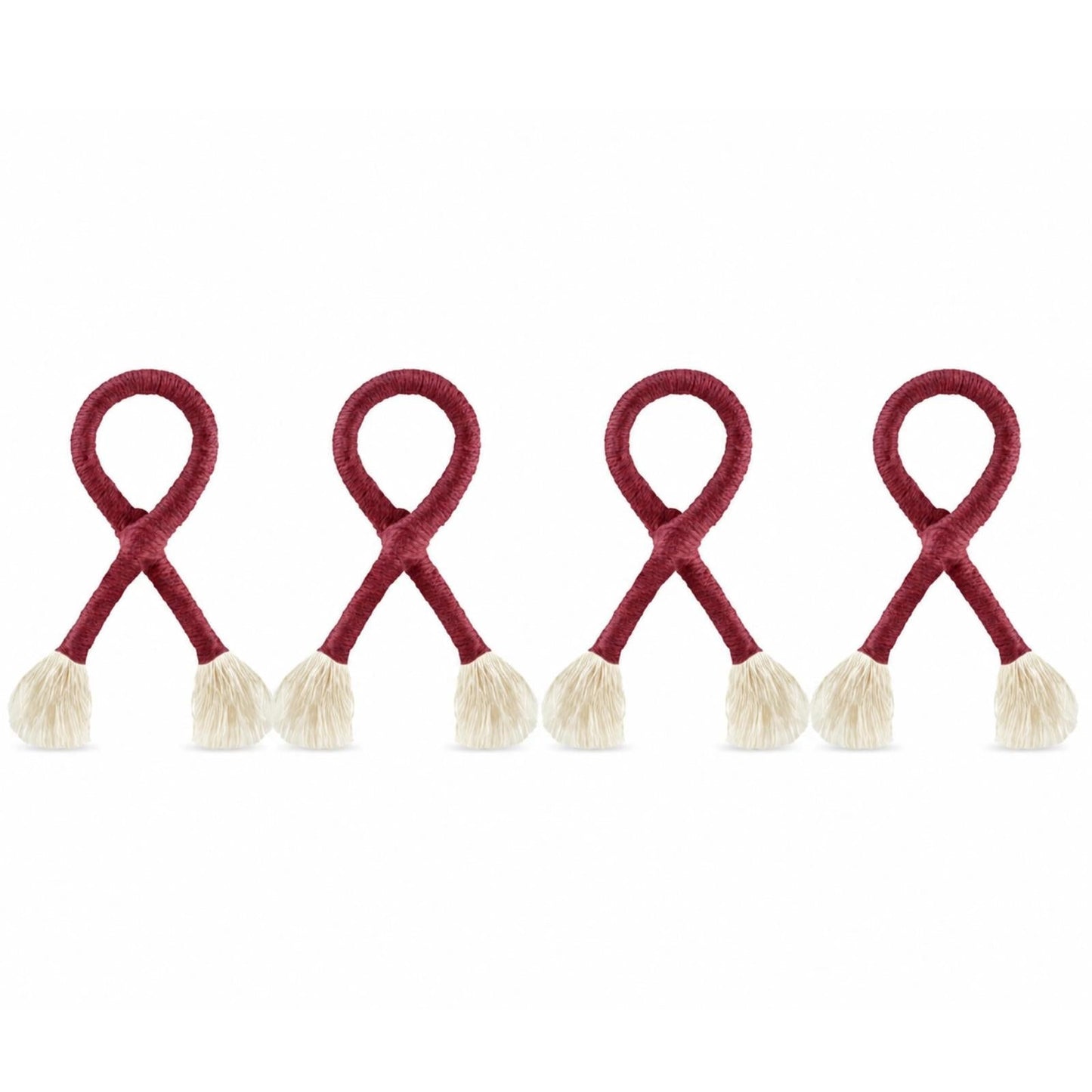 Nautical Knot Napkin Rings (Set of 4)
