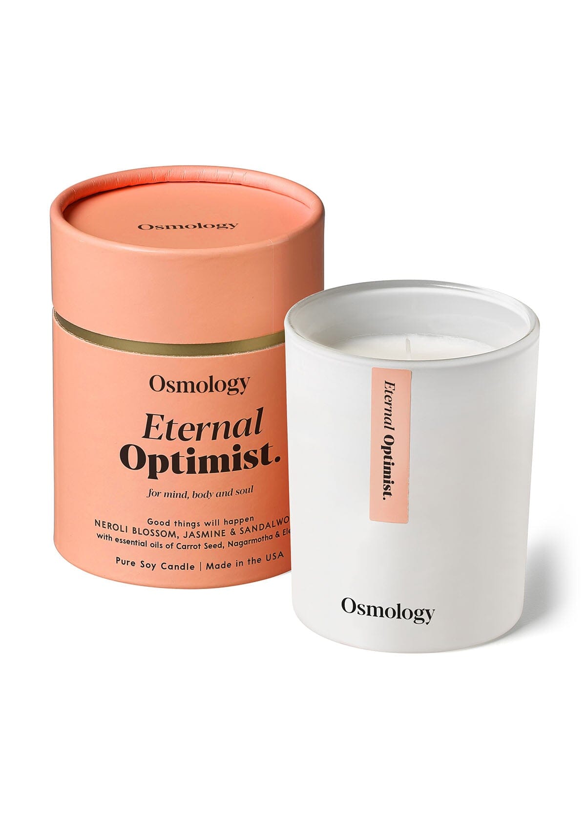 Eternal Optimist Scented Candle - Neroli Blossom Jasmin and Sandalwood