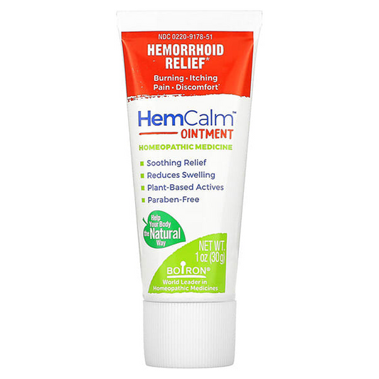 Boiron Hemcalm, Hemorrhoid Relief Ointment, 1 Each, 1 Oz