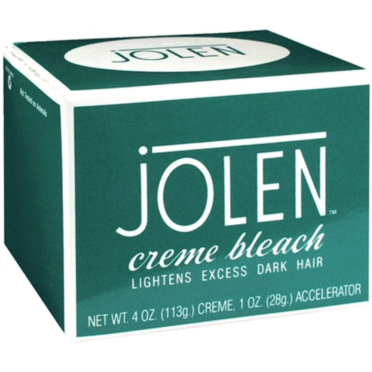Jolen Creme Bleach Lightens Dark Hair Original Formula Kit
