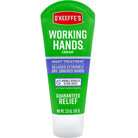 O'Keeffe's Working Hands Hand Cream, Night Treatment, 3 Ounce
