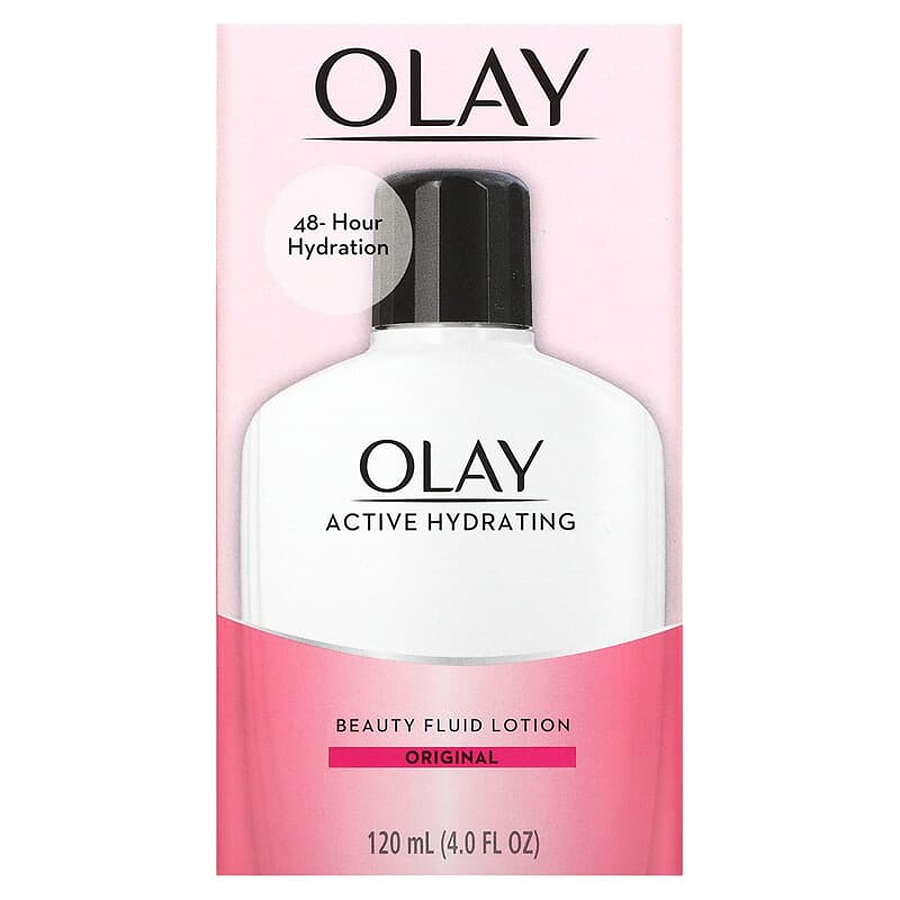 Olay Active Hydrating Original Beauty Fluid Lotion 4 Fl Oz