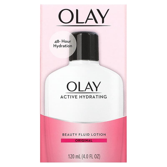 Olay Active Hydrating Original Beauty Fluid Lotion 4 Fl Oz