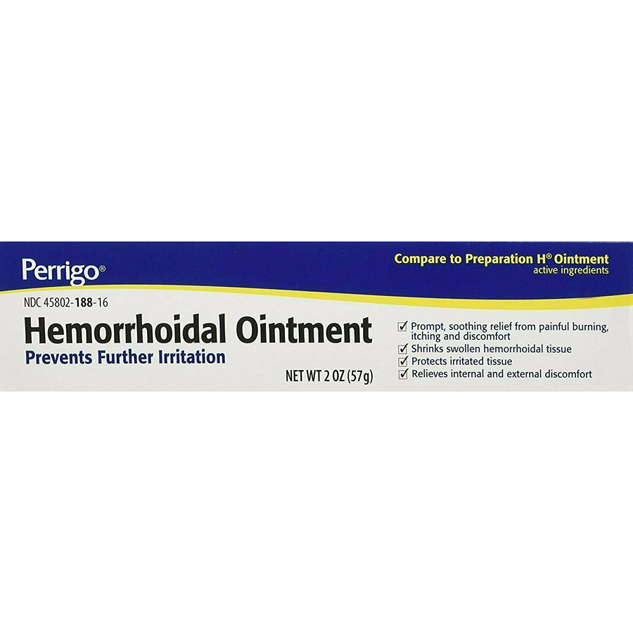 Perrigo Hemorrhoidal Pain Relief Ointment 2 Oz