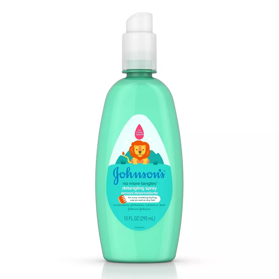Johnson's Baby No More Tangles Hair Detangling Spray - Tear Free, 10 Fl Oz