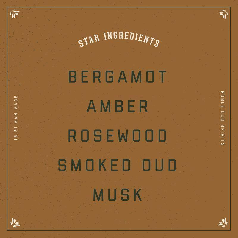 18.21 Man Made Noble Oud Spirits 3.4 oz