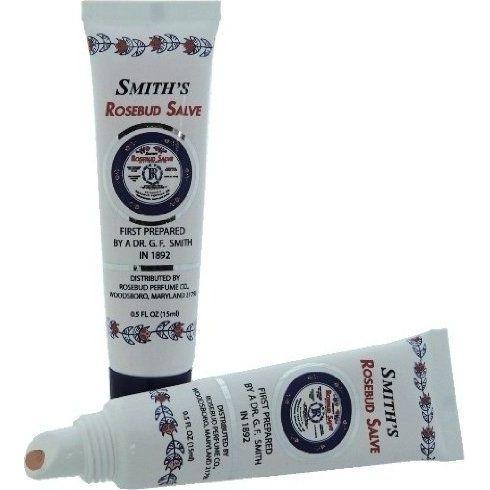 Smith's Rosebud Salve Moisturizing Soothing Lip Balm 0.5 Oz