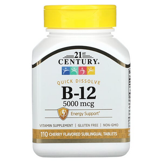 21st Century Sublingual Vitamin B-12 5000 Mcg Tablets