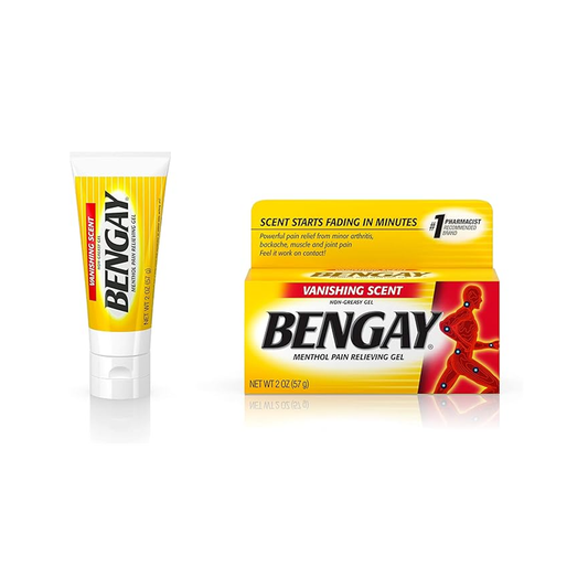 Bengay Vanishing Scent Non-Greasy Pain Relief Gel - 2.0 Oz