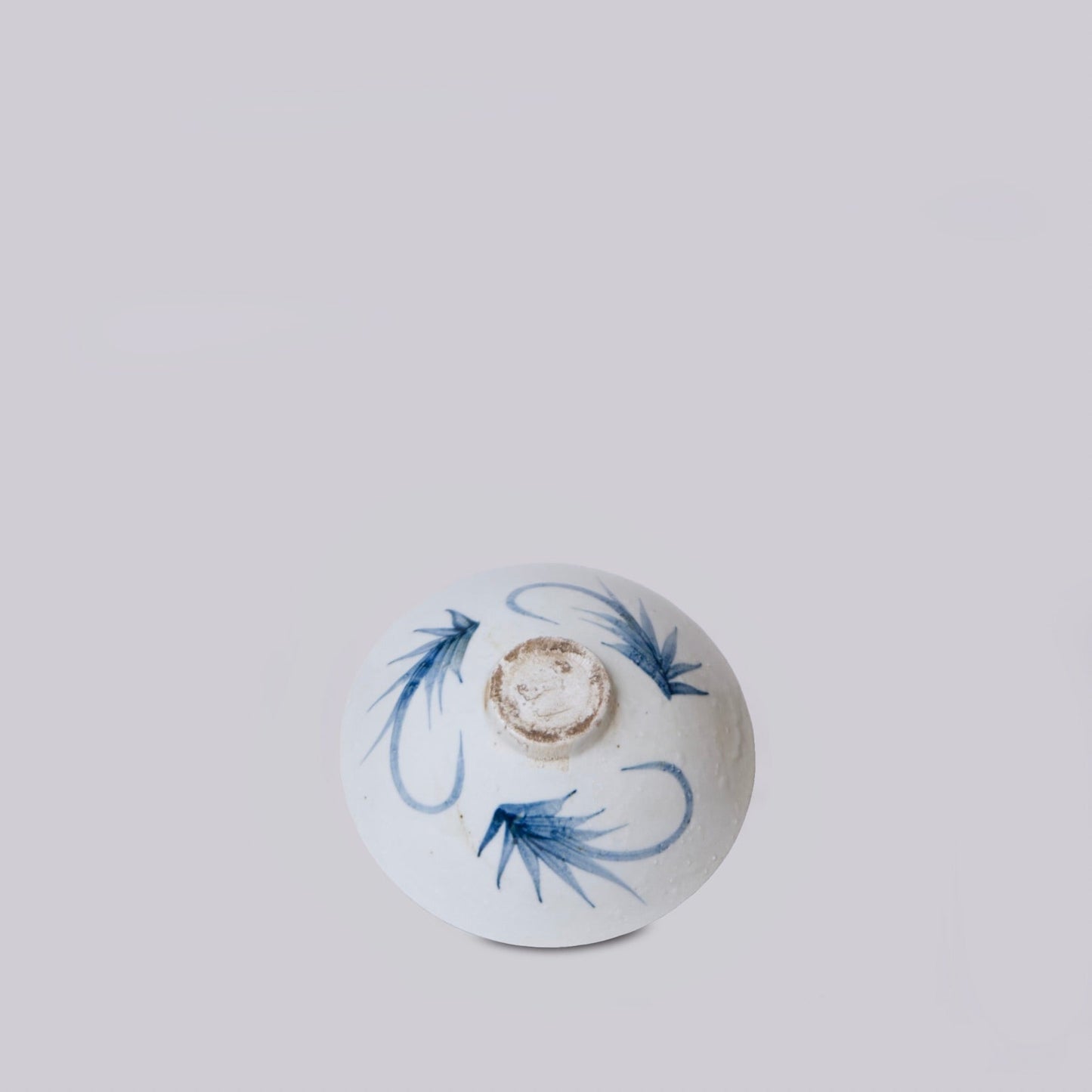 Small Blue and White Porcelain Character Conical Bowl