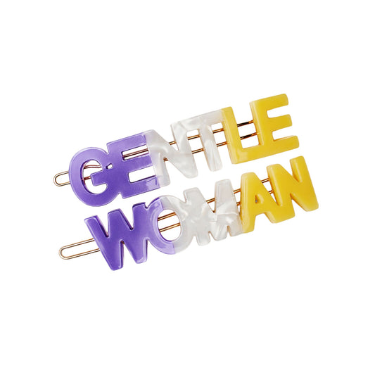 Gentlewoman’s Agreement® Hair Clip Set in Purple