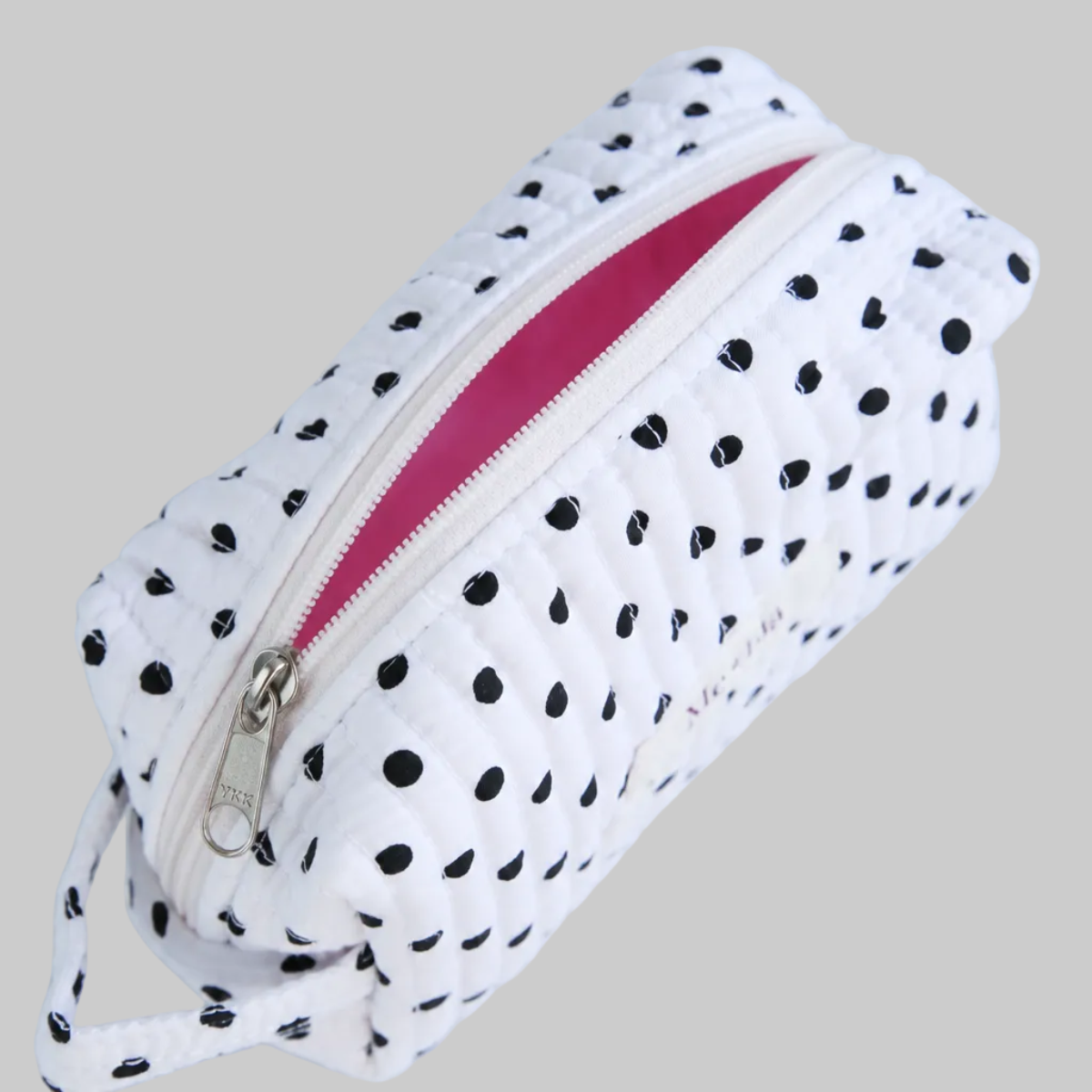 Polkadot Black Make-up Pouch - Small