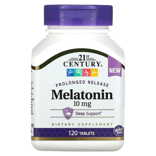 21st Century Prolonged Release Melatonin, 10 Mg, 120 Tablets