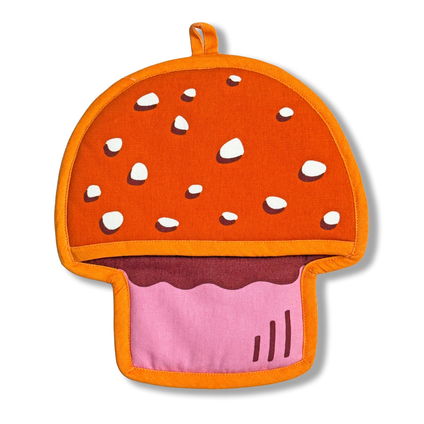 Mushroom Tea Towel and Pot Holder Set