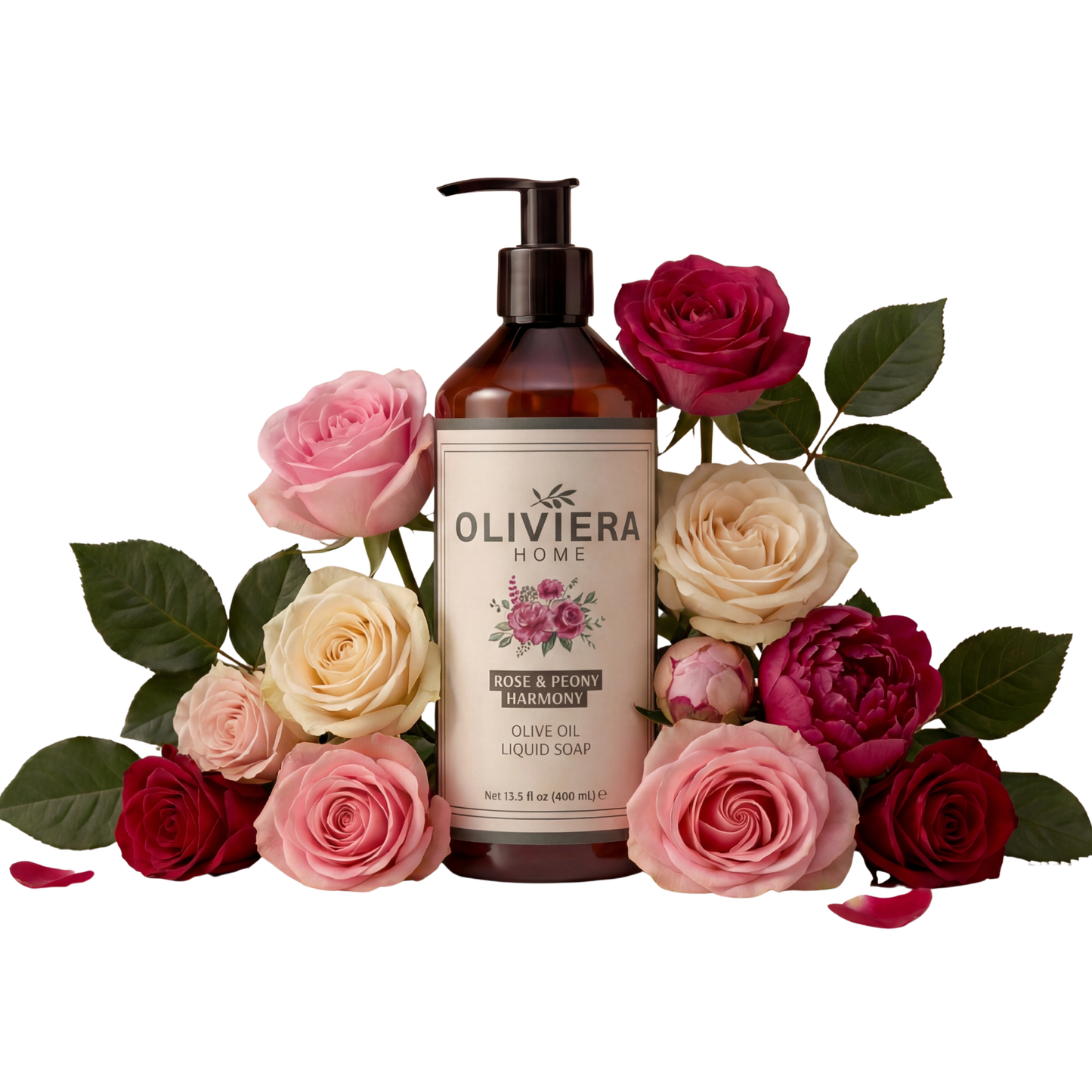 Rose & Peony Harmony Hand Wash Duo