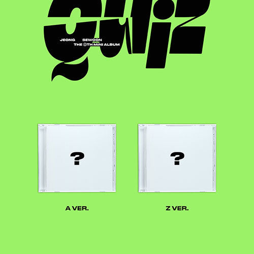 Jeong Sewoon 6th Mini Album - Quiz (Jewel Ver.)