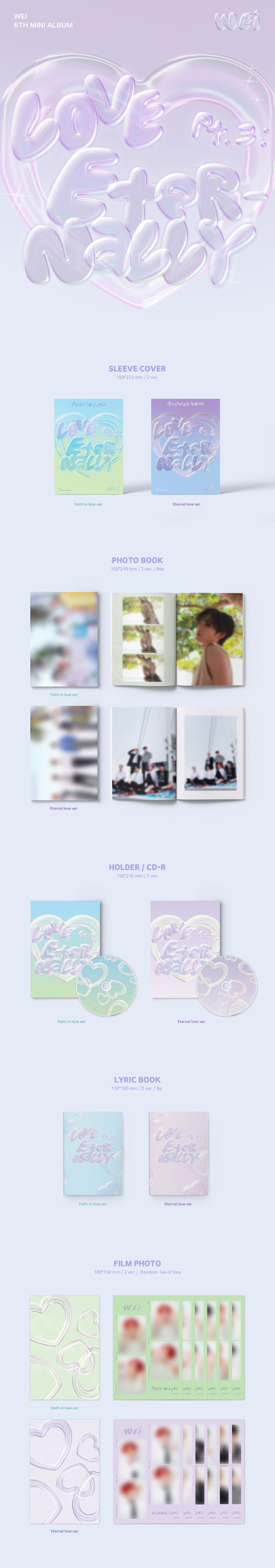 Wei 6th Ep Album - Love Part.3 Eternally