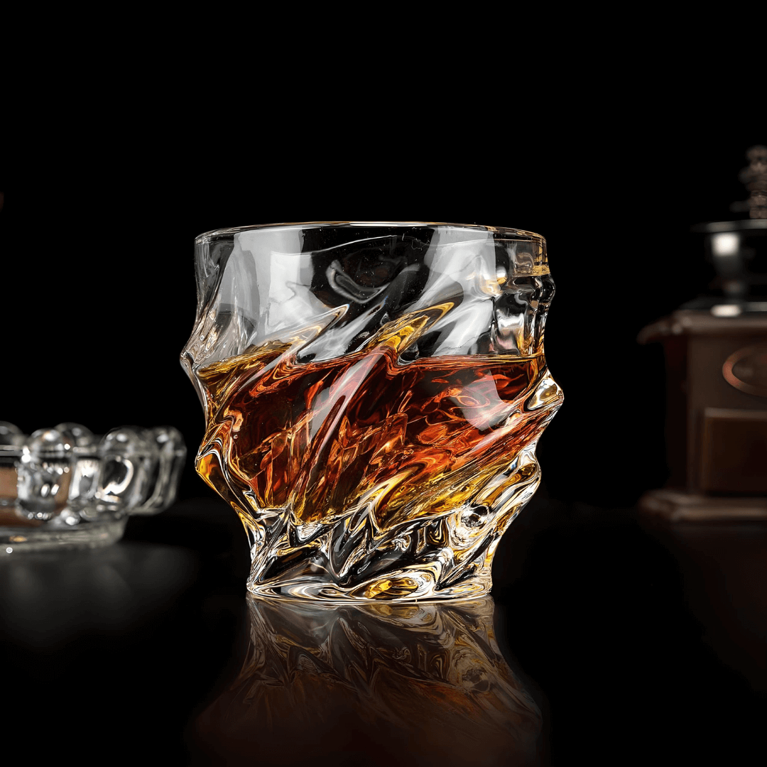 Nami Japanese Crystal Whisky Glass