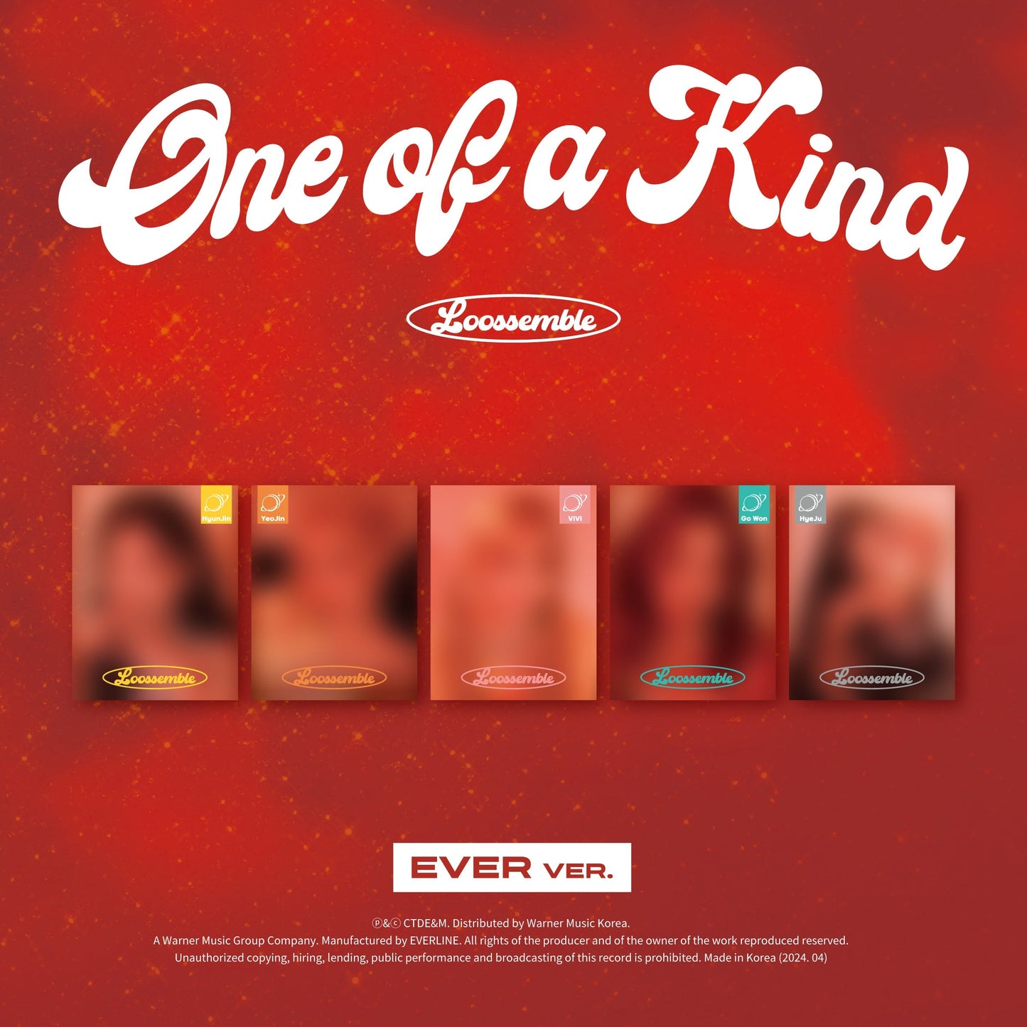 Loossemble 2nd Mini Album - One Of A Kind (Evermusic Album)