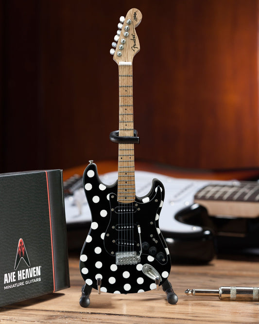 Officially Licensed Buddy Guy Miniature Fender™ Strat™ with Polka-Dot Finish Guitar Replica - Osadia Concept Store