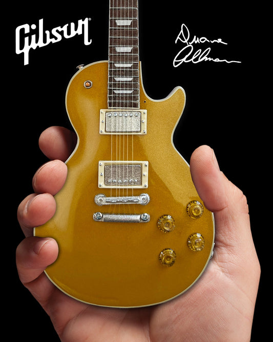 Duane Allman 1957 Gibson Les Paul Goldtop Mini Guitar Model - Osadia Concept Store
