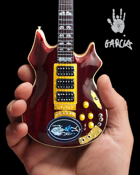 Jerry Garcia™ Rosebud™ Tribute Mini Guitar Replica - OFFICIALLY LICENSED - Osadia Concept Store