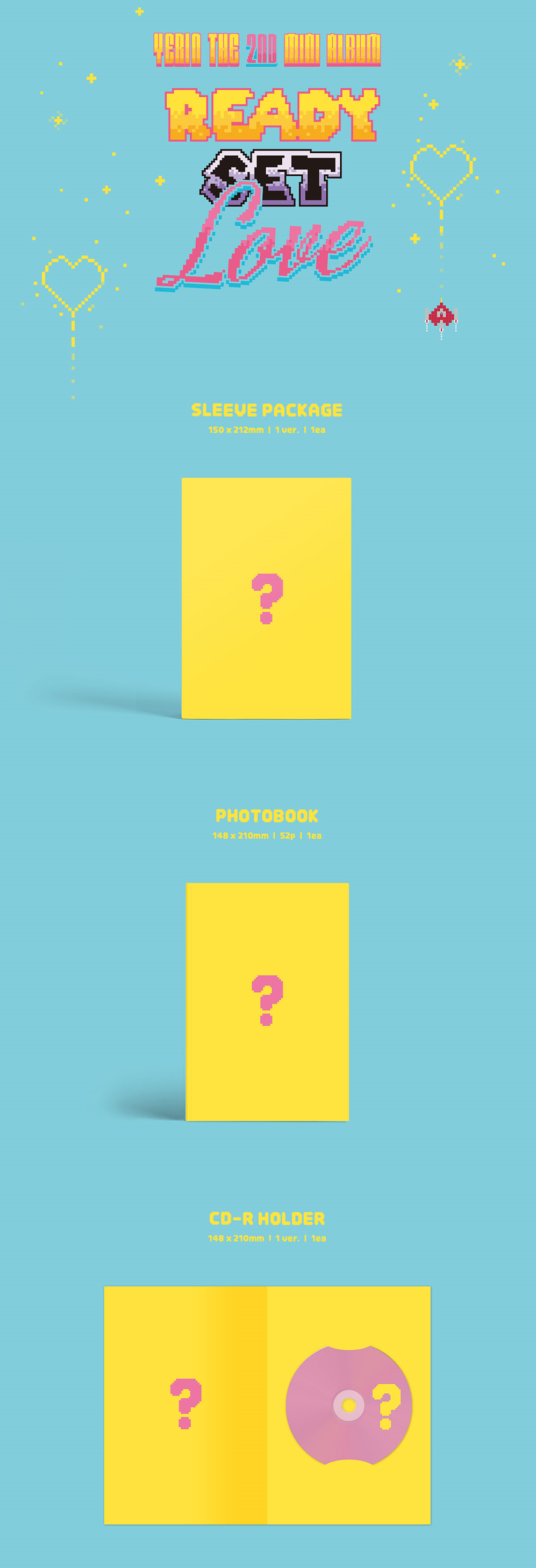 Yerin 2nd Mini Album - Ready, Set, Love