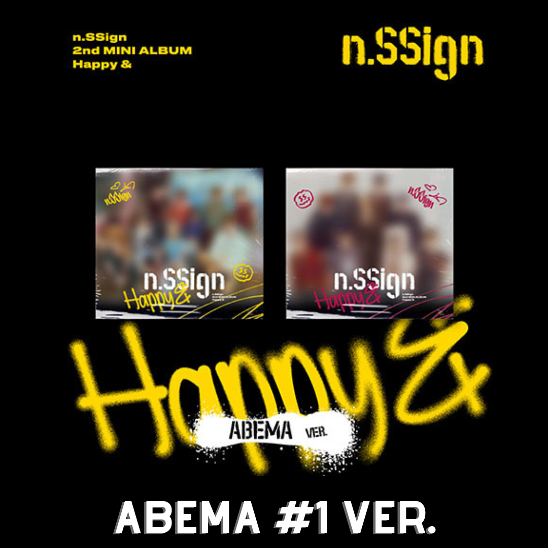 N.Ssign 2nd Mini Album - Happy & (Abema Ver.)