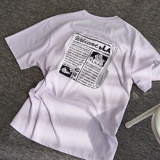 BT21 - Basic Short Sleeve Tshirt City Edition Purple