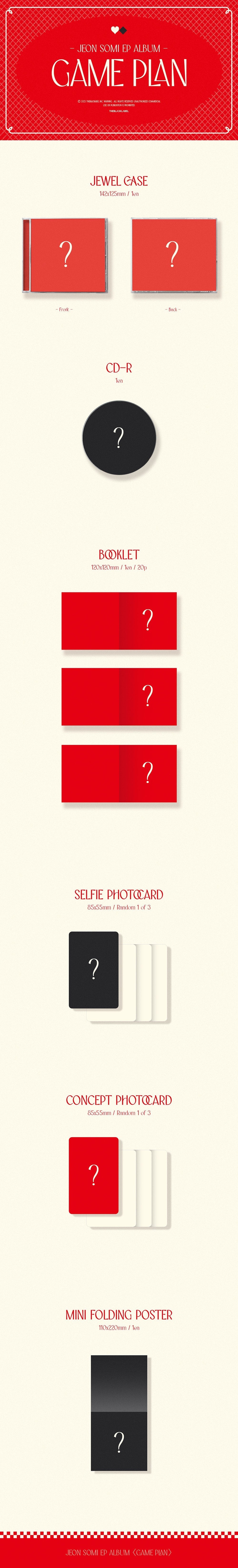 Jeon Somi Ep Album - Game Plan (Jewel Album Ver.)