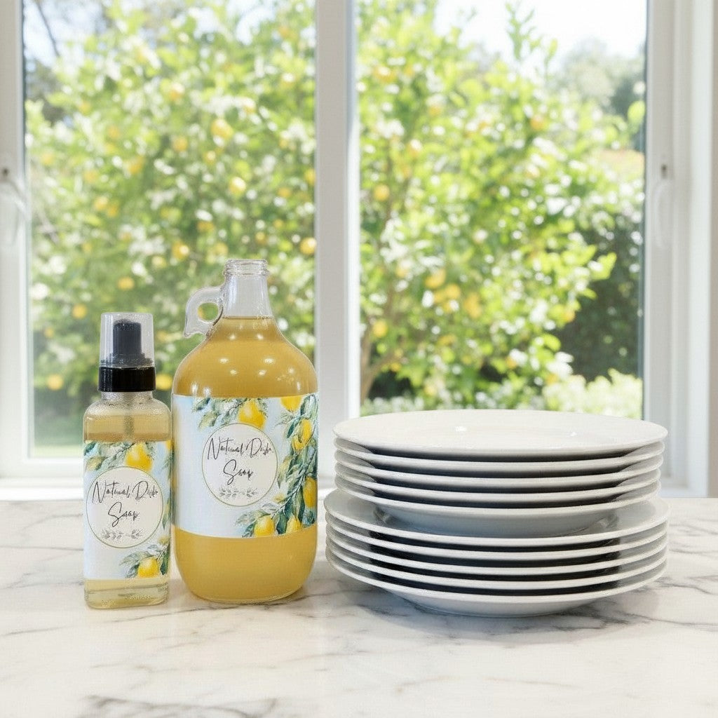 Butterfly & Bee Foaming Dish Soap Kitchen Refill Set