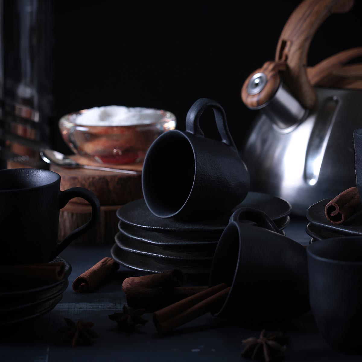 Coffee Cup & Saucer Set of 6