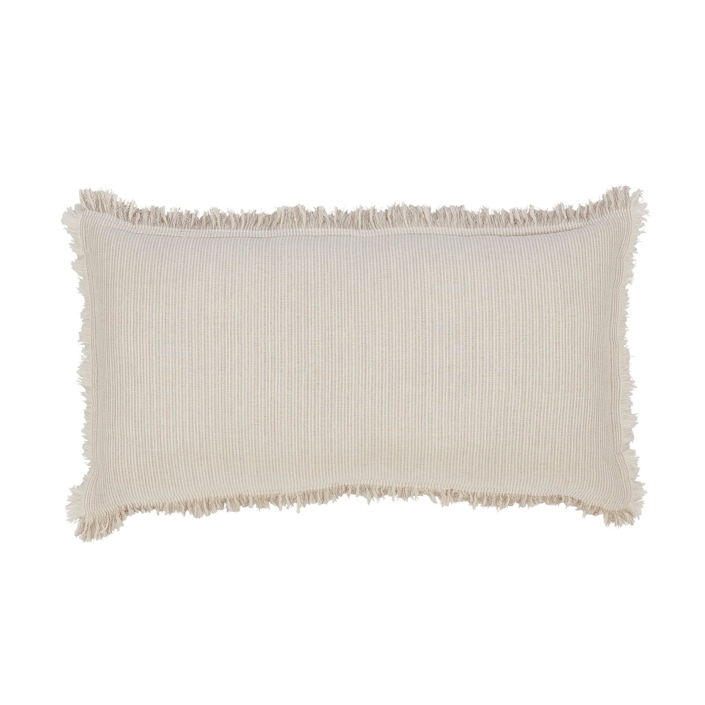 Monroe Cotton Fringe Blanket Deco Pillow