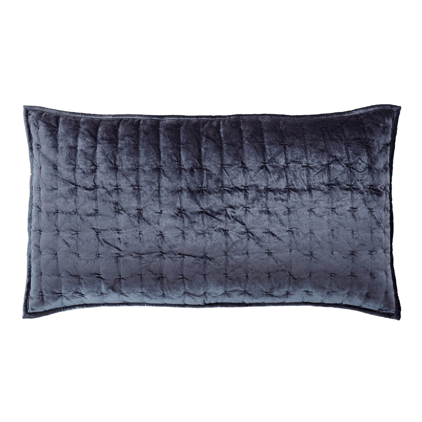 Luna Hand Pinched Velvet Quilt Sham - Clearance