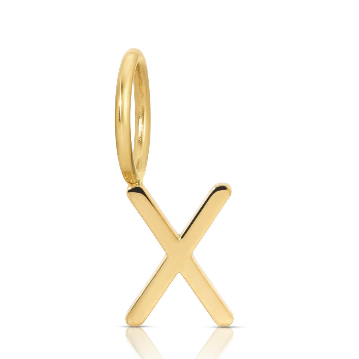 Gold Letter Charm