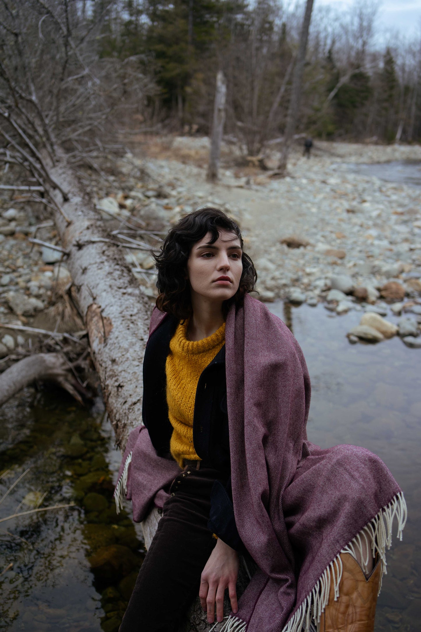 Lightweight Herringbone Throws