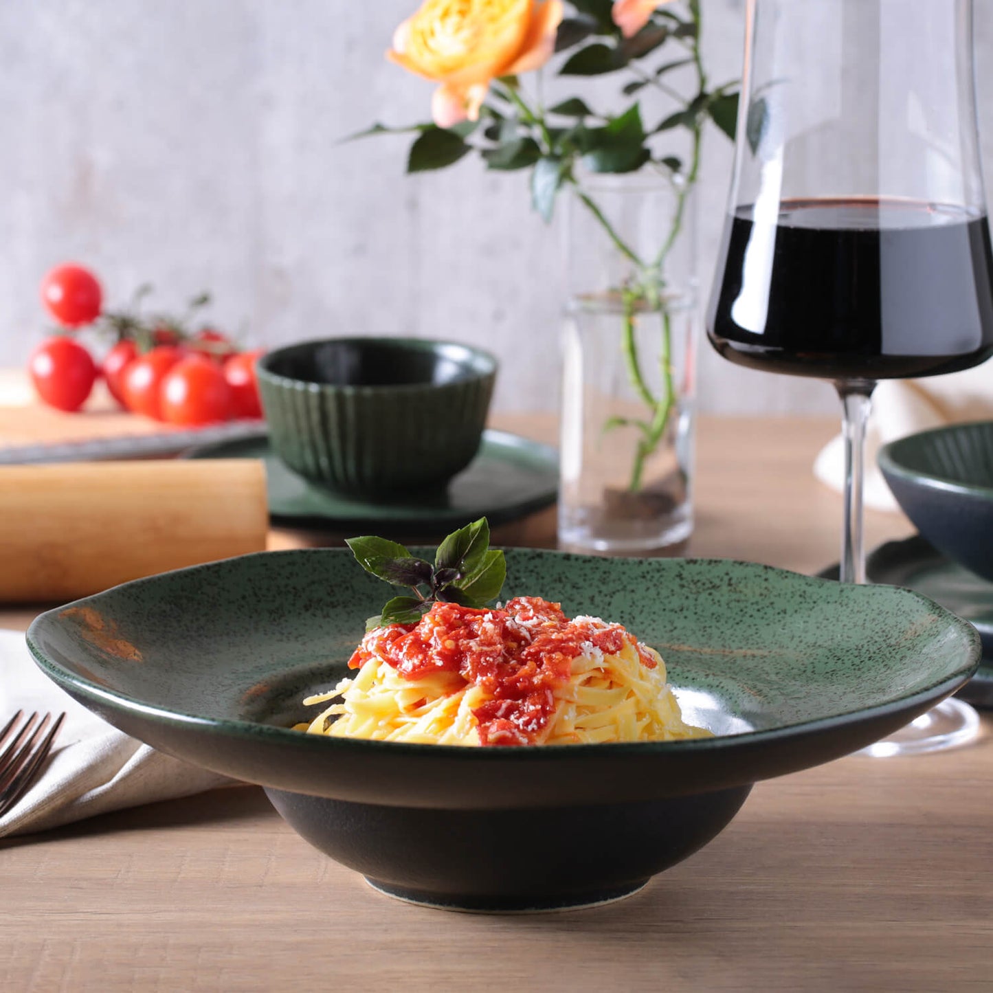 Deep Rim Plate Set of 4