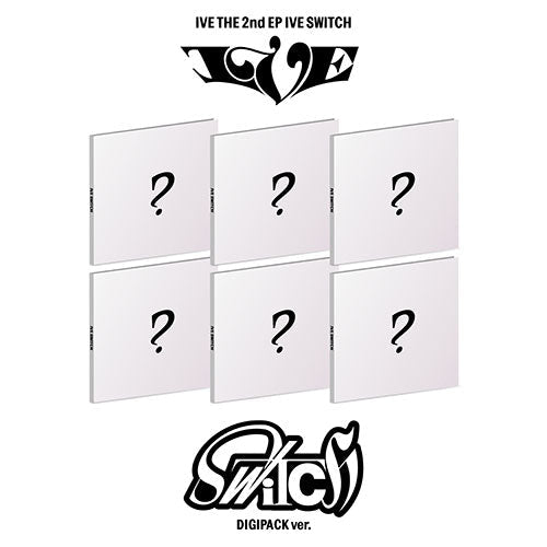 IVE 2nd Ep Album - IVE Switch Digipack Ver. Limited Edition (6 Version Set)