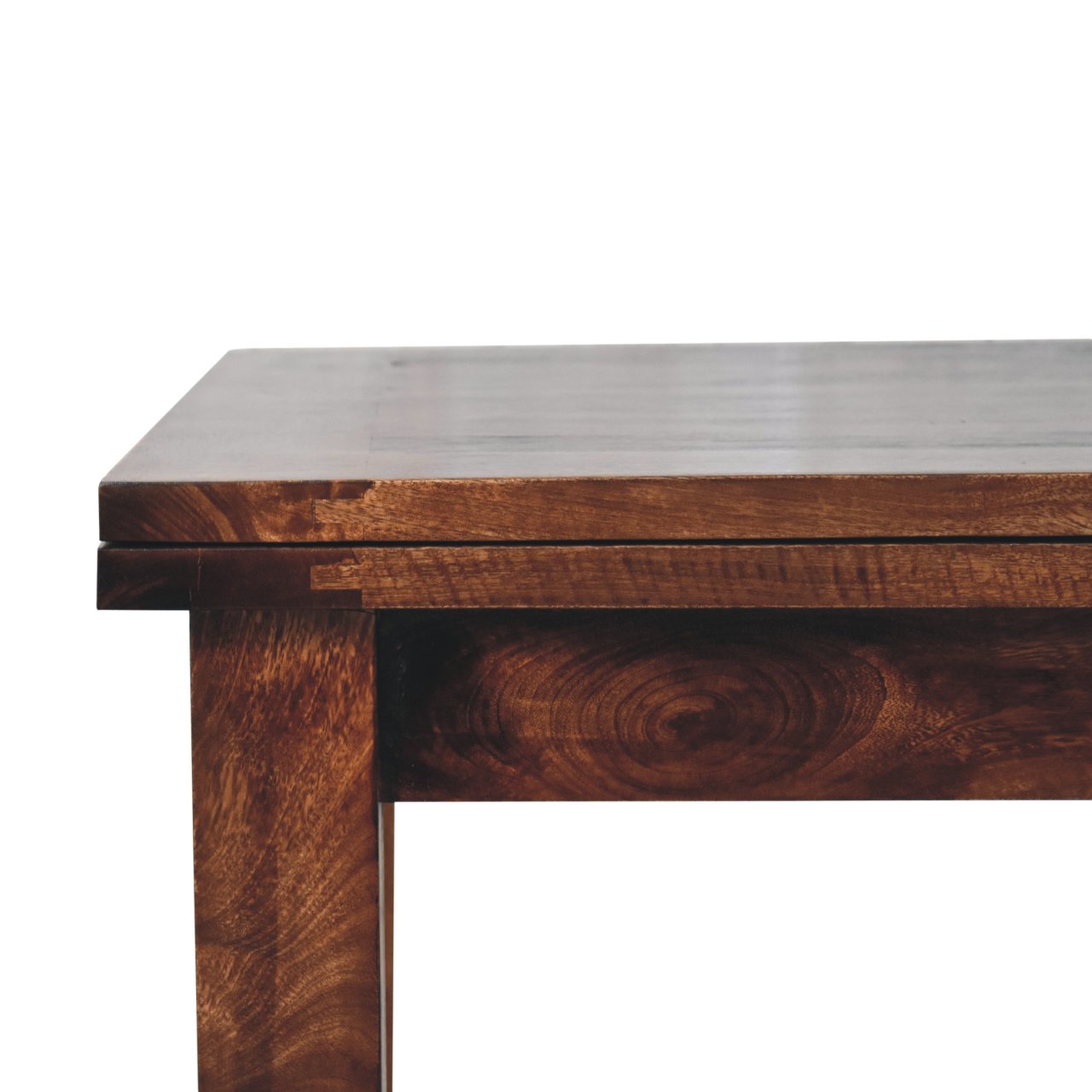 Solid Wood California Walnut Extendable Butterfly Dining Table
