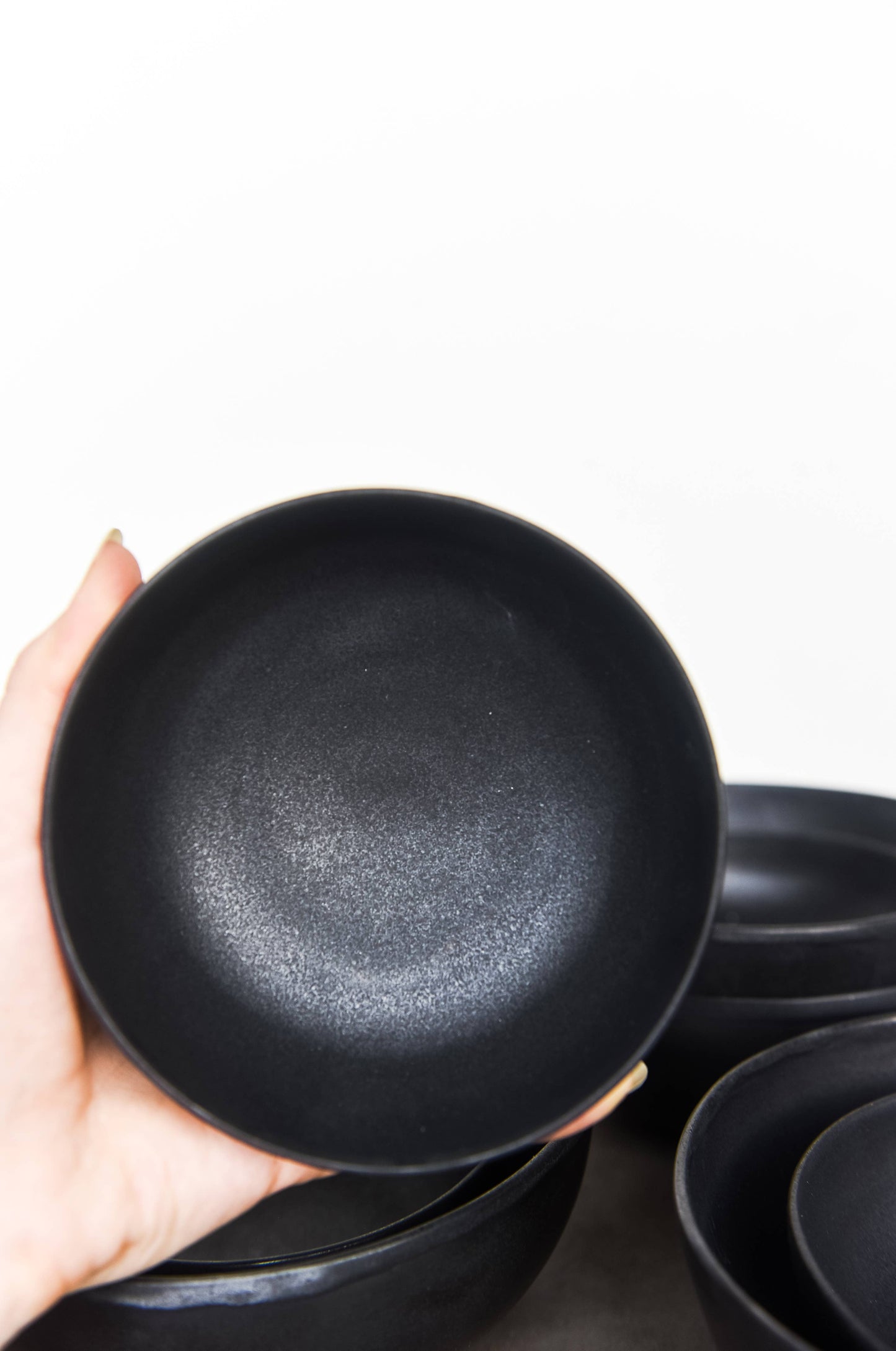 Handmade Ukrainian Matte Stoneware Bowls
